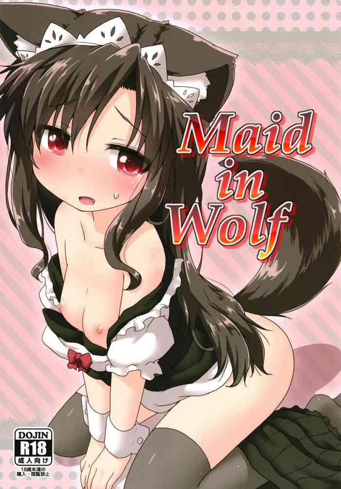 Yaoi hentai Maid in Wolf- Touhou project hentai Reluctant
