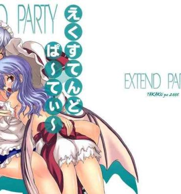 Her Extend Party- Touhou project hentai Breasts