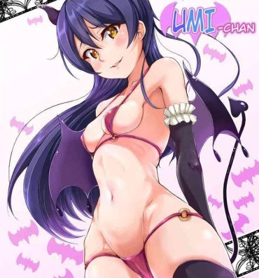 Cum Swallowing Succubus Umi-chan- Love live hentai Outdoor Sex