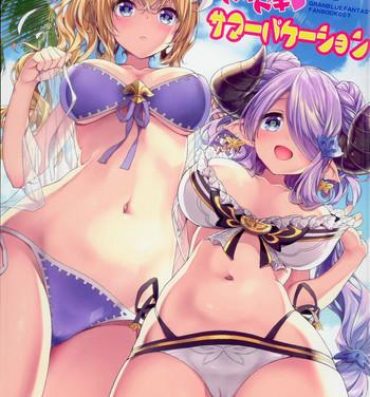 Lesbian Sex Narmaya & Jeanne to Dokidoki Summer Vacation- Granblue fantasy hentai Teen Fuck