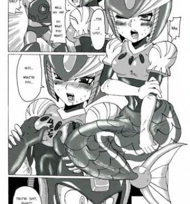 Toes Megaman & Splashwoman- Megaman hentai Goth