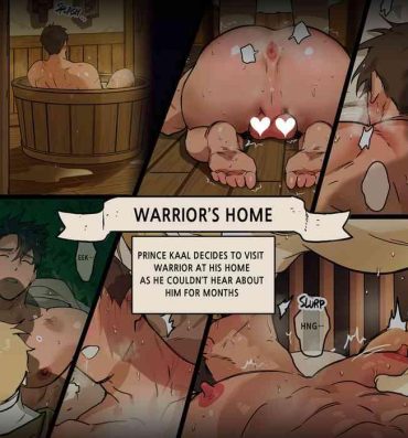 Macho Warrior's Home- Original hentai Smooth