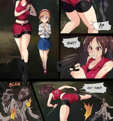 Oldyoung RE Claire and Sherry- Resident evil | biohazard hentai Chica
