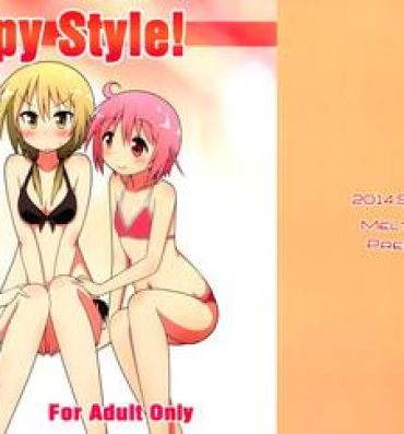 Teen Fuck Happy Style!- Yuyushiki hentai Facial Cumshot
