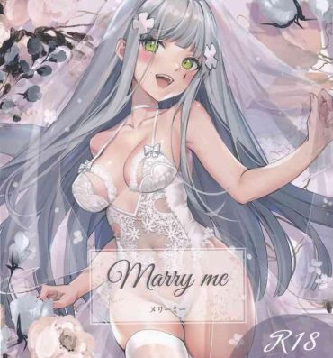 Nude Marry me- Girls frontline hentai Free Blow Job