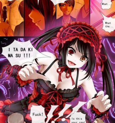 Soles Kurumi's Parallel Timeline- Date a live hentai Fishnet