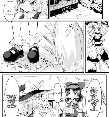 Gordibuena Marisa Shokushu Manga | A Marisa Tentacle Manga- Touhou project hentai Huge Dick