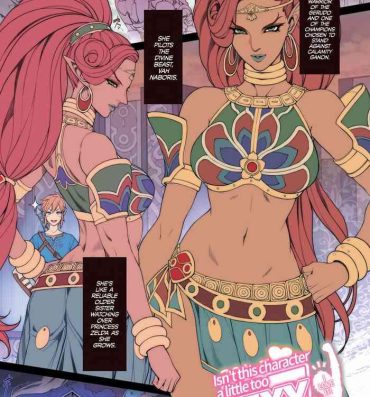 Asstomouth Rakugaki Ero Manga, Breath of the Wild no Urbosa-sama! | Random Porn Manga, Breath of the Wild's Urbosa!- The legend of zelda hentai Deflowered